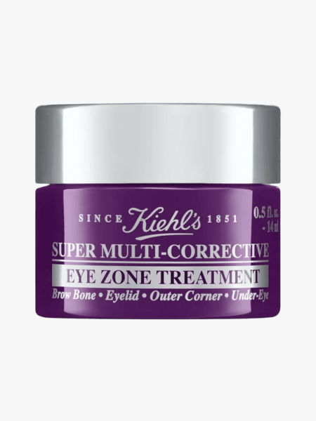 Kiehl's Since 1851 Super Multi-Corrective Anti-Aging Eye Cream in branded component on a light gray background